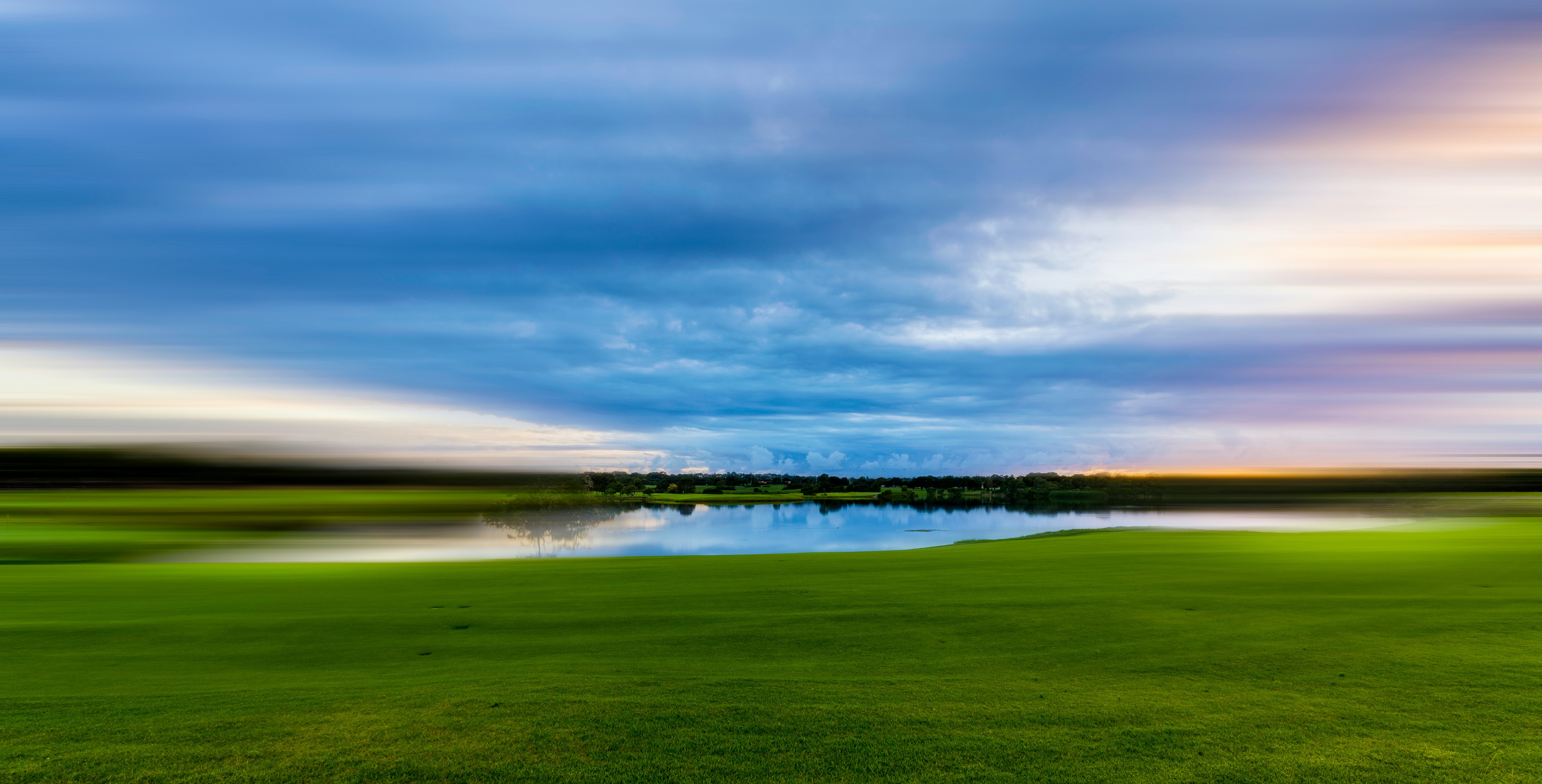 green grass field photo